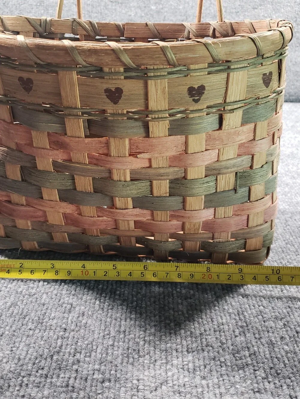 N/A woven brown